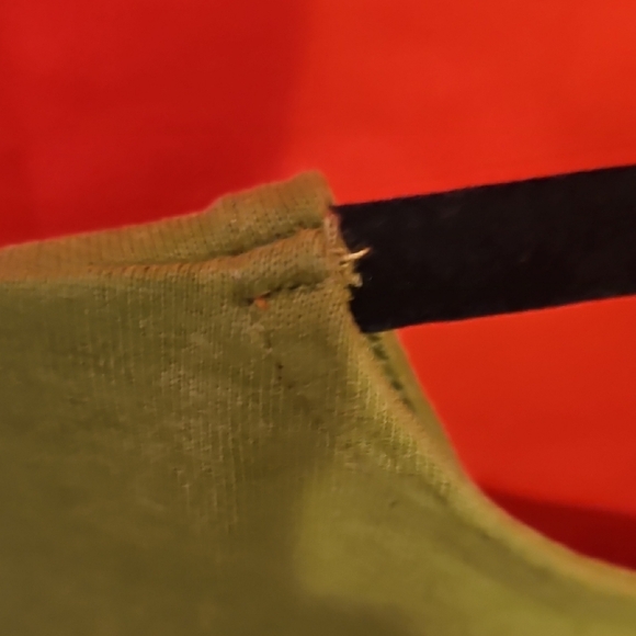 NWOT 1X CJ Banks Olive Green Short Sleeve Tee - Picture 11 of 12